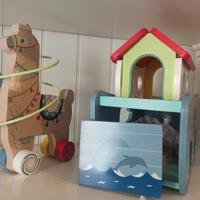 Arca di Noè + Lama. Giochi di legno