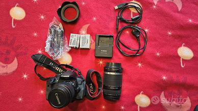 Canon EOS 650D completa di Obiettivi e accessori