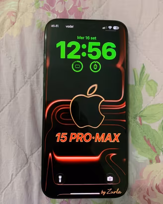 Iphone 15 pro max 256 gb nero titanio