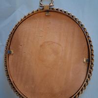 quadretto vintage in ottone