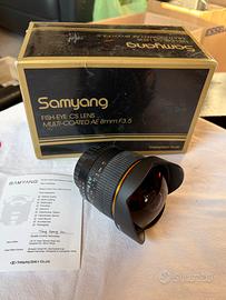 Fisheye Samyang (Nikon) 8mm f3.5