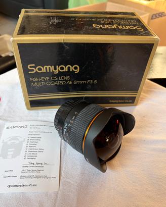 Fisheye Samyang (Nikon) 8mm f3.5