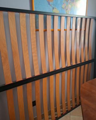 Rete con doghe in legno