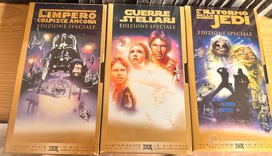 Guerre stellari trilogia Vhs
