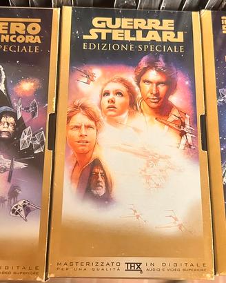 Guerre stellari trilogia Vhs