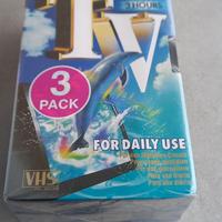 Lotto 3 Videocassette - Nuove Sigillate VHS TDK180