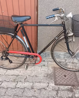 Bicicletta da Città uomo vintage pronta all'uso 