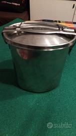 gamella / gavetta / schiscetta vintage in acciaio