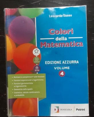 I colori della matematica 4 blu
