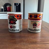 Barattolo latta caffe Paulista