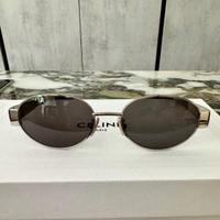 Occhiali da sole moda donna in argento