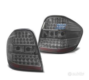 FANALI PER MERCEDES ML W164 05-08 LED FONDO CROMAT