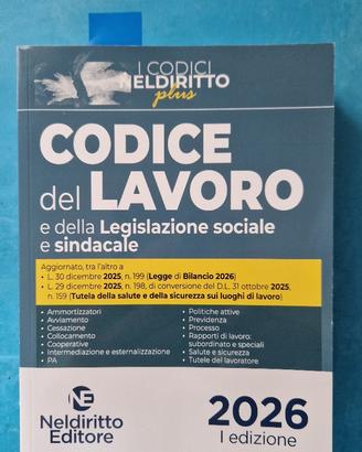 Codice del lavoro 2026 NLD