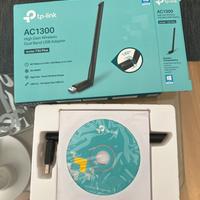 TP LINK AC1300 antenna rete wifi + usb