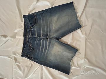 Bermuda Levi's 501 blu chiaro vintage strisce 44