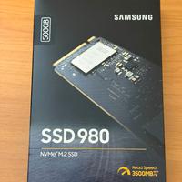 Samsung 980 500 GB PCIe 3.0 NVMe M.2