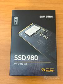 Samsung 980 500 GB PCIe 3.0 NVMe M.2
