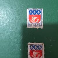 francobolli repubblica francese 