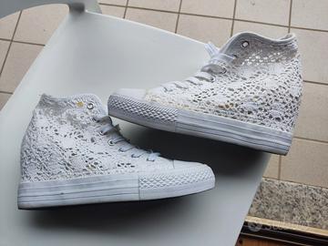 scarpe / sneakers alte Original Marines in pizzo