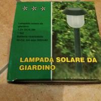 8 lampade solare da giardino