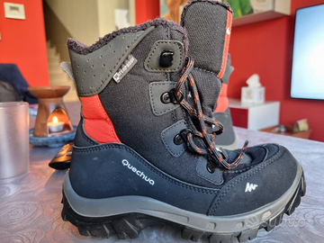 Scarpone invernale trekking bambino taglia 33