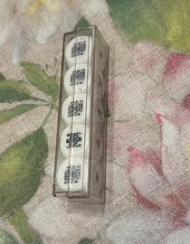 Set Dal Negro poker 5 dadi con figure di carte