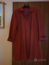 cappotto vintage donna double face 