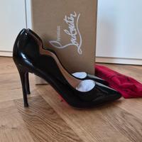 Décolleté nere Hot Chick in vernice 39 tacco medio