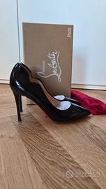 Décolleté nere Hot Chick in vernice 39 tacco medio