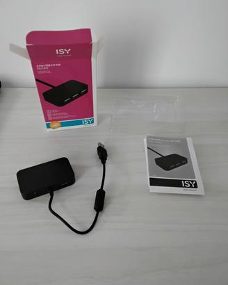 Multipresa USB con 4 porte