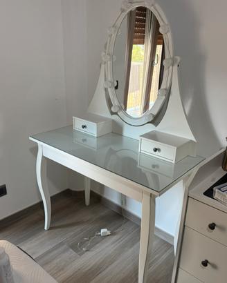 Toeletta IKEA + sgabello Amazon
