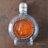 10 bottigliette con cammeo in argento 