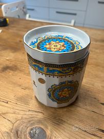 Biscottiera con coperchio Depos decorate T Limoges