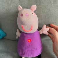 Peluche Peppa pig pupazzo parlante