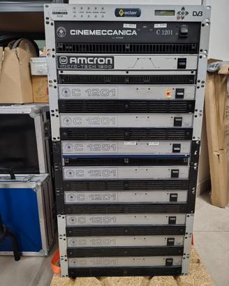 10 amplificatori Cinemeccanica (Crown 1200)