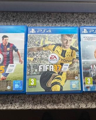 Lotto giochi PS4 originali