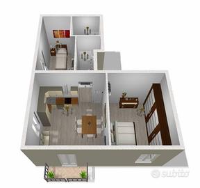 Appartamento di 60 m² con 3 locali a Firenze