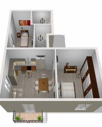 Appartamento di 60 m² con 3 locali a Firenze