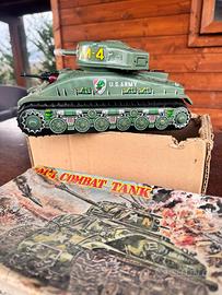 Carro armato giocattolo M4 combat tank u.s. army