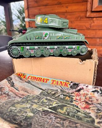 Carro armato giocattolo M4 combat tank u.s. army