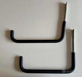 Set 2 Ganci da Muro per Oggetti