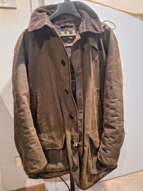 Giacca Barbour cerata  colore verde