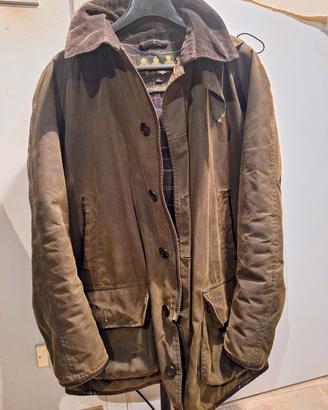 Giacca Barbour cerata  colore verde