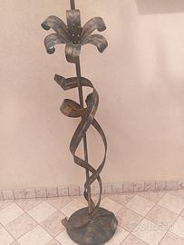 Lampada ferro battuto