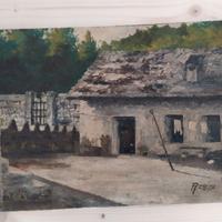 Dipinto ad olio - Casa di Campagna