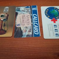 schede tel . prepagate 