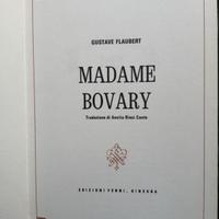 Libro "Madame Bovary"