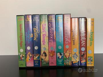 Raccolta cassette VHS Walt Disney - ORIGINALI