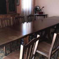 Tavolo in legno allungabile