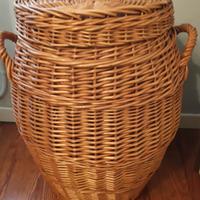 Cesta in vimini antica